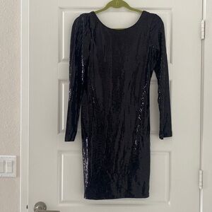 Calvin Klein black sparkly women’s dress